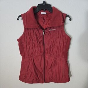 Colombia Women's Red Vest. Size M